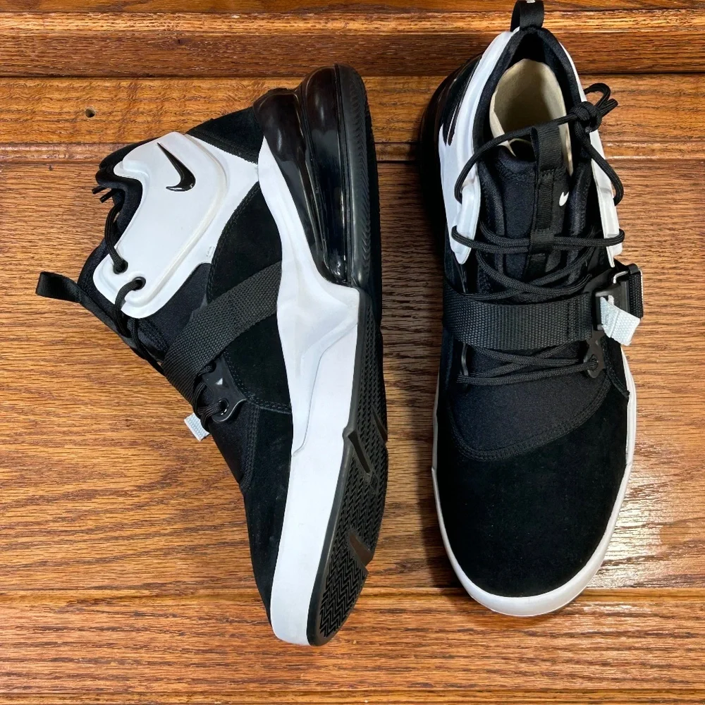Nike Air Force 270 Black White‎ Shoes